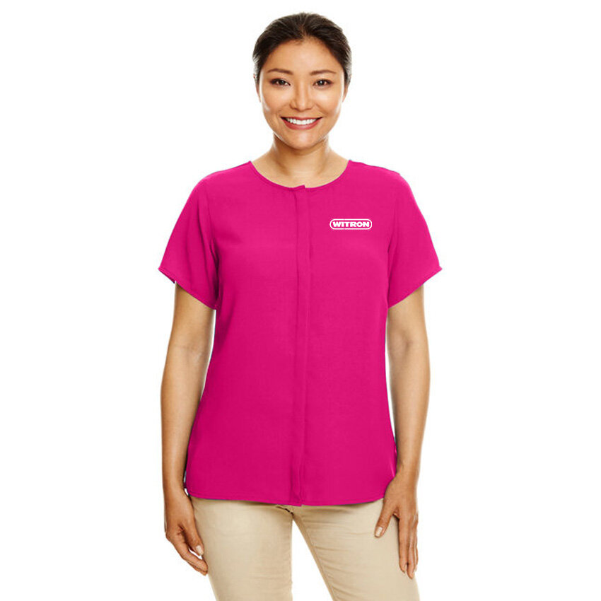 Crown Raspberry with 1 Color Logo